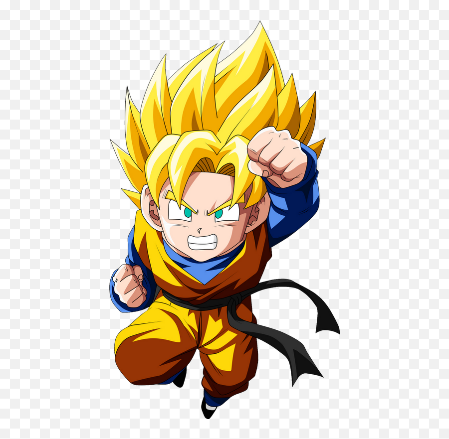 Kid Goten Transparent Png Image - Goten E Trunks Ssj,Goten Png