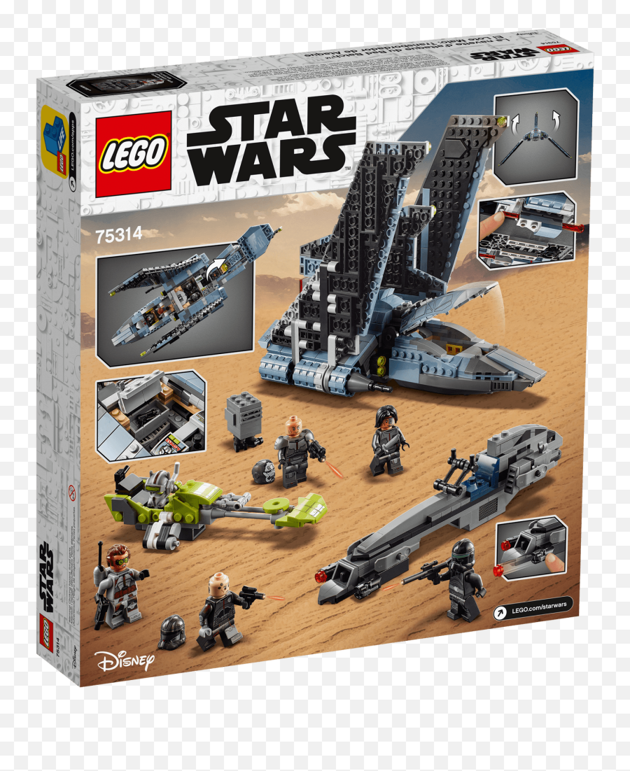 Lego 75314 The Bad Batch Attack Shuttle - Star Wars Lego Bad Batch Png,Lego Gonk Droid Icon