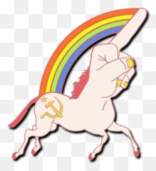 Pastel Goth Unicorns Pastels Rainbows Kawaii Rainbow - Rainbow Unicorn Middle Finger Png,Pastel Goth Png