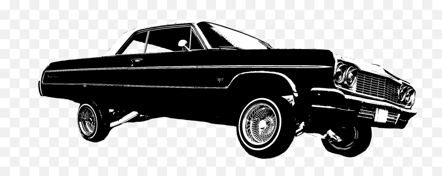 Lowrider Png Clipart Images Gallery For - Black And White Lowrider,Low Rider Png