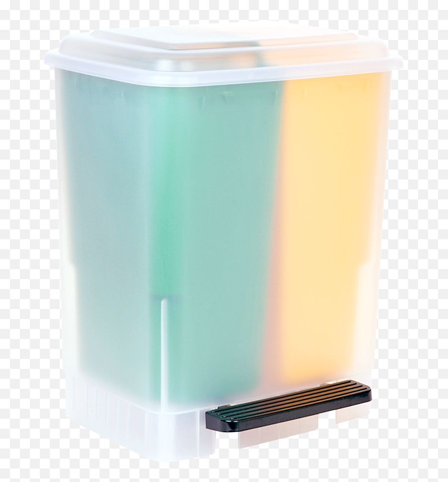 Recycling 2 Part Bin - Plastic Png,Recycle Bin Png