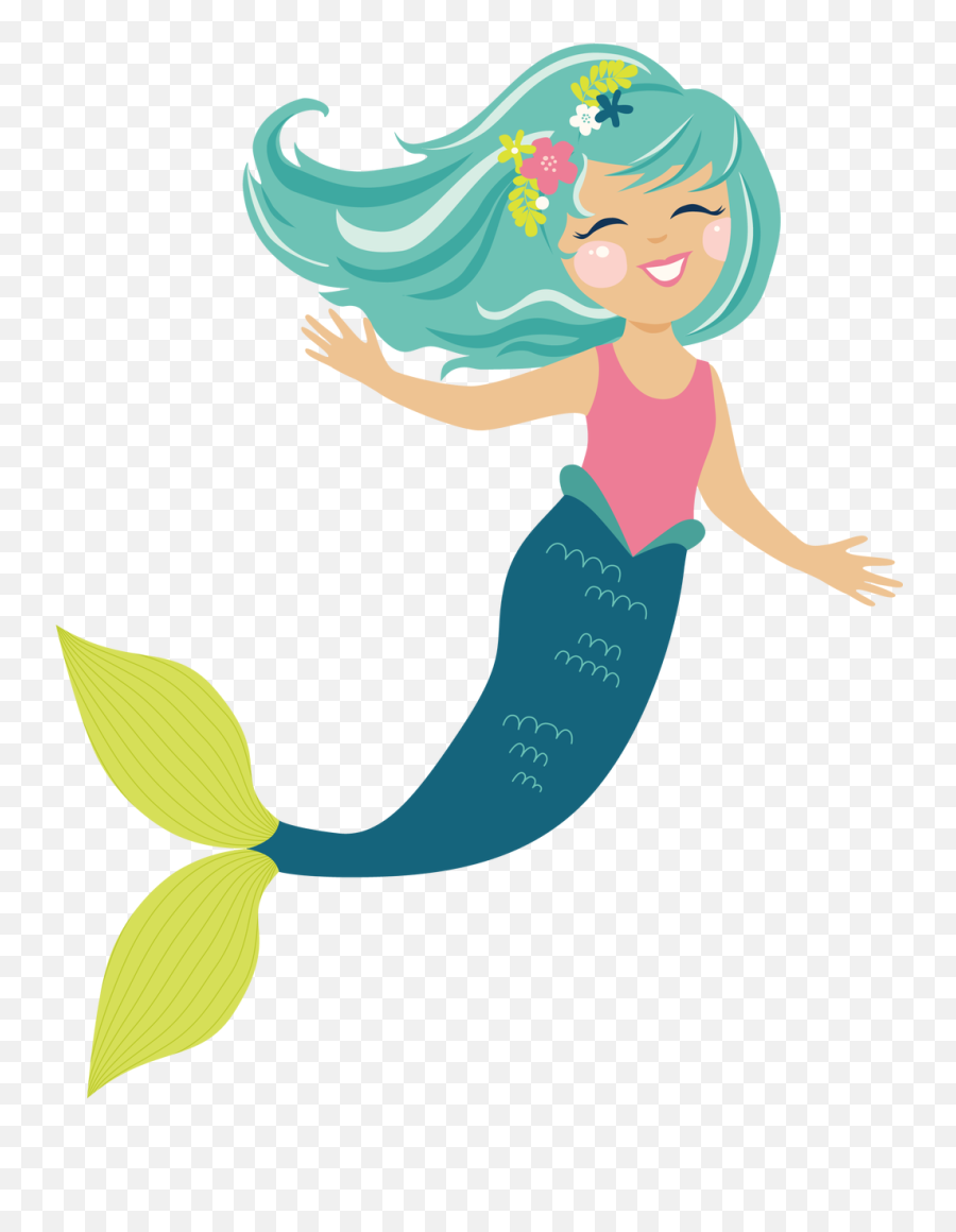 Mermaid Print U0026 Cut File - Mermaid To Print Free Png,Mermaid Silhouette Png