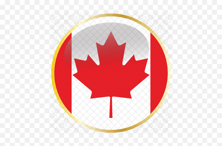 Canada Flag Icon - Canada Thin Blue Line Png,Canada Leaf Png