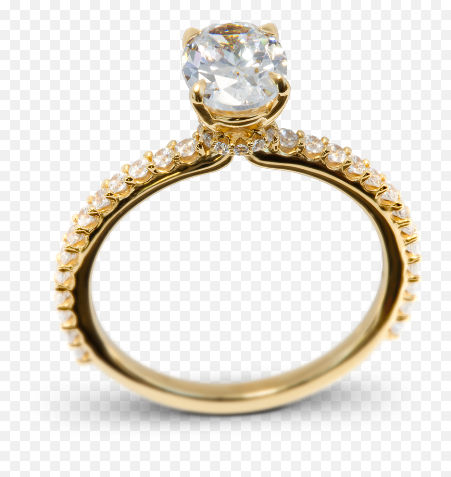 Paloma Gold Princess Engagement Ring - Magic Ring Full Diamond Png,Wrestling Ring Png