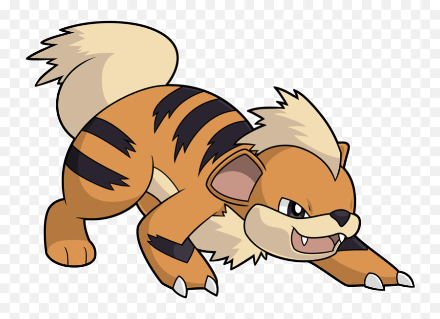 Pokemon 2058 Shiny Growlithe Pokedex - Growlithe Png,Growlithe Png