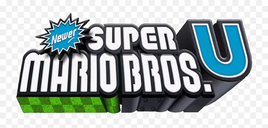 Newer Super Mario Bros U Announced - New Super Mario Bros Wii Png,Super Mario Brothers Logo