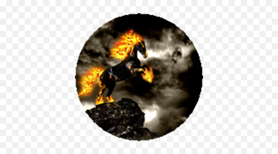 Ghost Rider Horse - Roblox Fiery Hell Horse Png,Ghost Rider Png