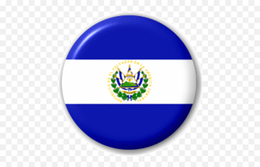 Small 25mm Lapel Pin Button Badge - Small Salvador Flag Png,El Salvador Flag Png