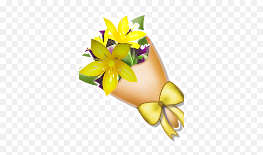 Yellow Flower Bush Bouquet - Jasmine Png,Flower Bushes Png