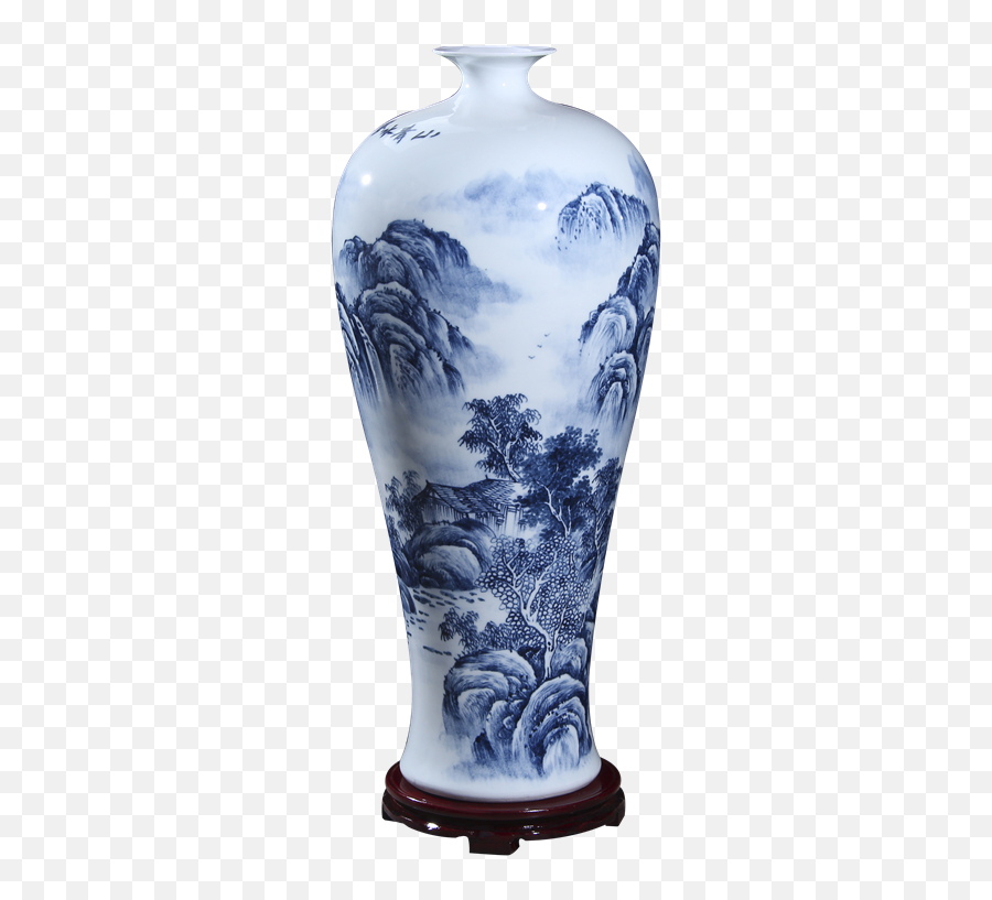 Jingdezhen Porcelain Vase Master Hand - Blue And White Porcelain Png,Master Hand Png