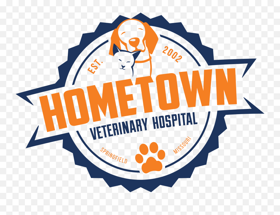 Hometown Veterinary Hospital Serving - Clip Art Png,Veterinary Logo