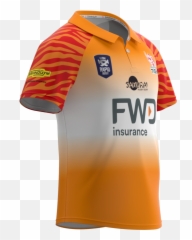Hong Kong Rugby Union South China Tigers 2019 Kidsu0027 Home - Active Shirt Png,Tiger Stripes Png