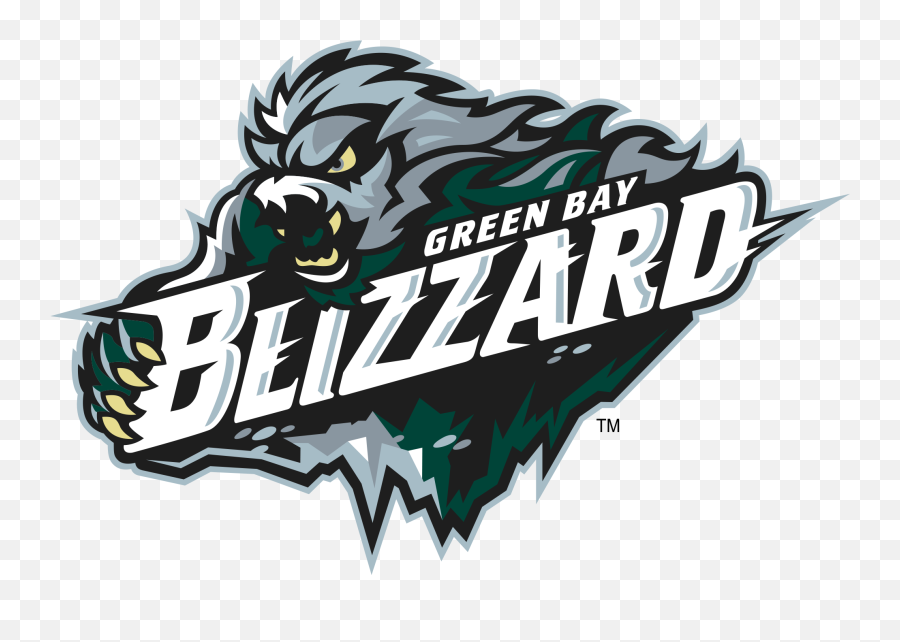 Reproducing Green Bay Blizzard Logo - Cool Sport Team Logos Png,Blizzard Logo Png