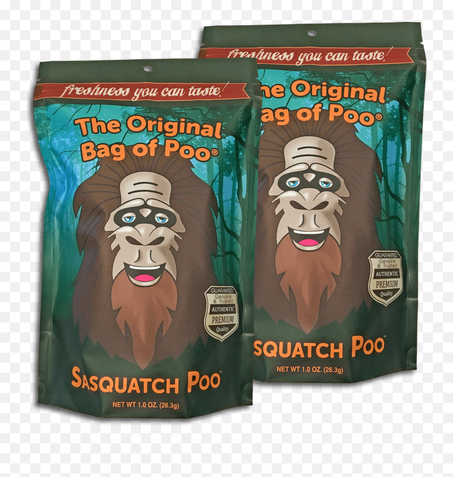 Download Sasquatch Poo 2 Pack - The Original Bag Of Poo Sasquatch Poop Png,Sasquatch Png