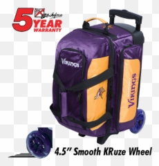 Kr Strikeforce Nfl Minnesota Vikings 2 Ball Roller Bowling Bag - Kr Strikeforce Png,Minnesota Vikings Png