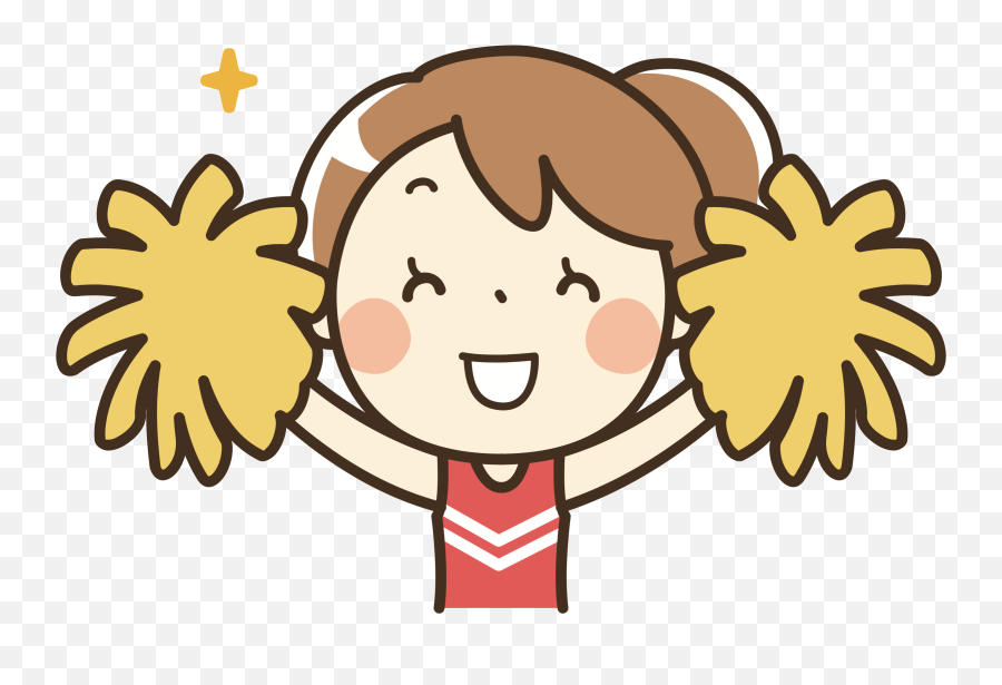 Free Icons Png Design Of Cheerleader - Cheerleader Cartoon Clipart,Cheerleader Png