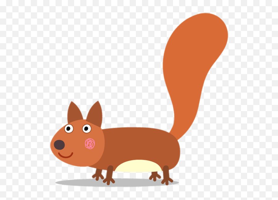Ben And Holly Squirrel Transparent Png - Ben E Holly Png,Squirrel Transparent Background