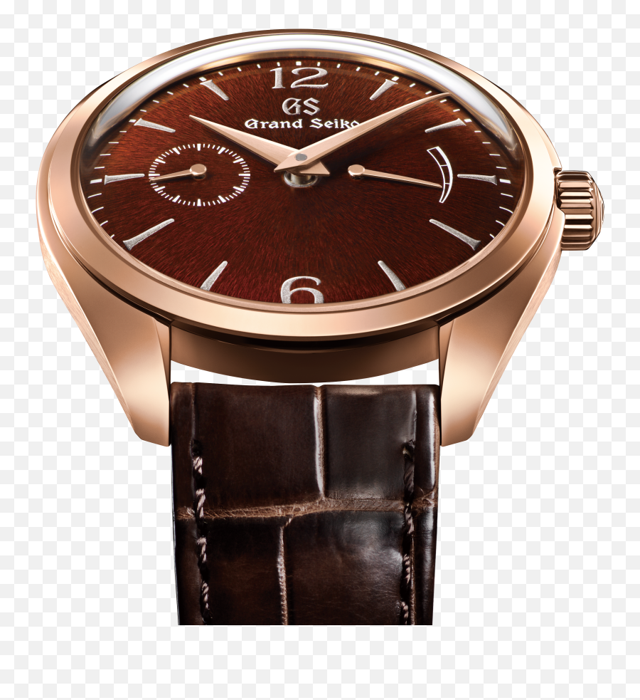 A New Manual - Winding Caliber A New Slim Profile An Urushi Grand Seiko Red Dial Gold Png,Watch Hand Png