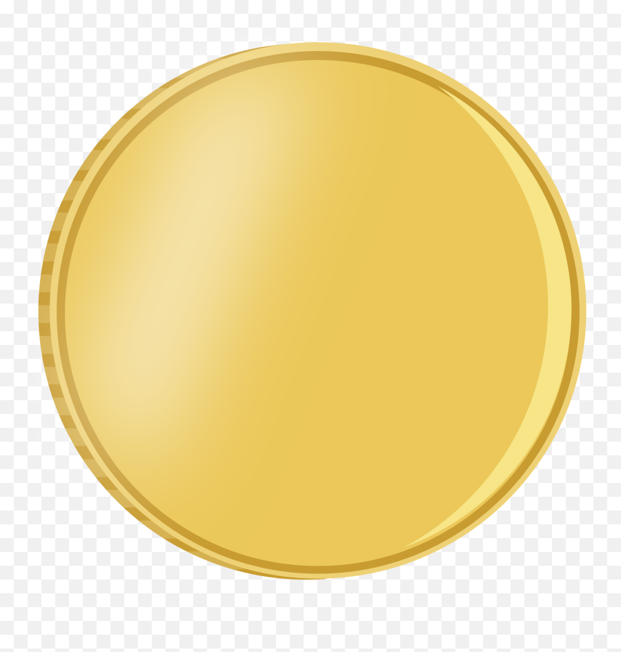 Blank Silver Coin Transparent Png - Gold Coin Vector Png,Coin Transparent