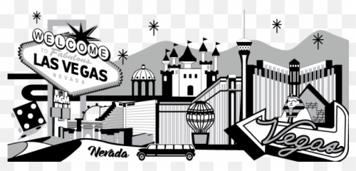 Las Vegas Skyline Sun Png