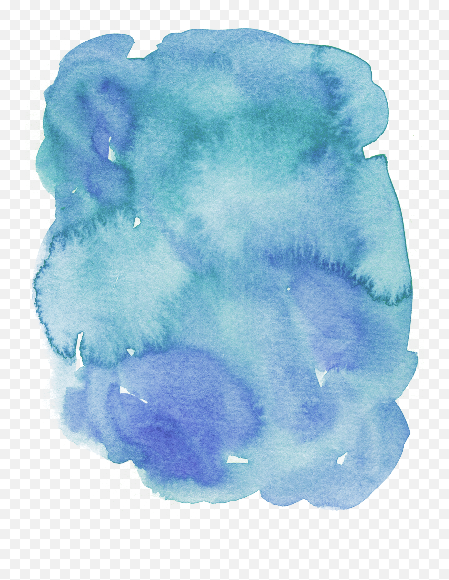 Download Blue Drawing Watercolor Png Image With No