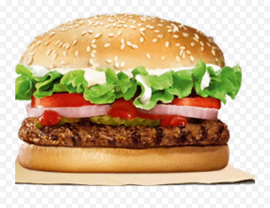 Whopper Hamburger Burger King Fast Food - Burger King Whopper Png,Burger King Png