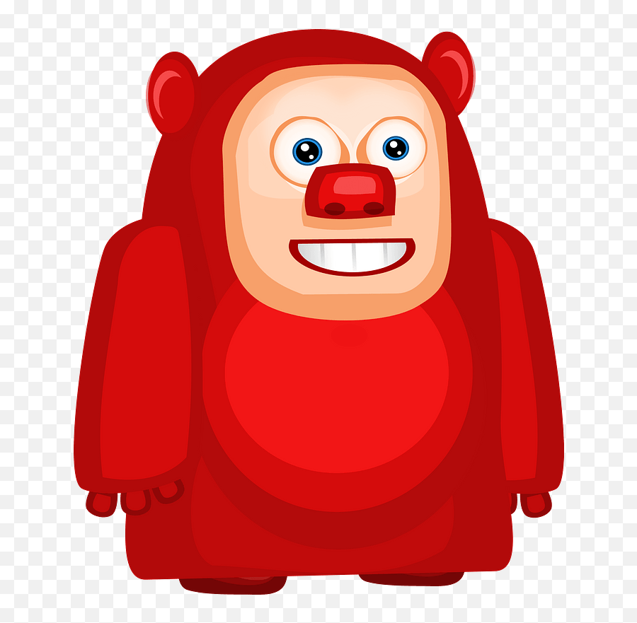 Fat Red Alien Clipart Free Download Transparent Png - Fat,Alien Clipart Transparent