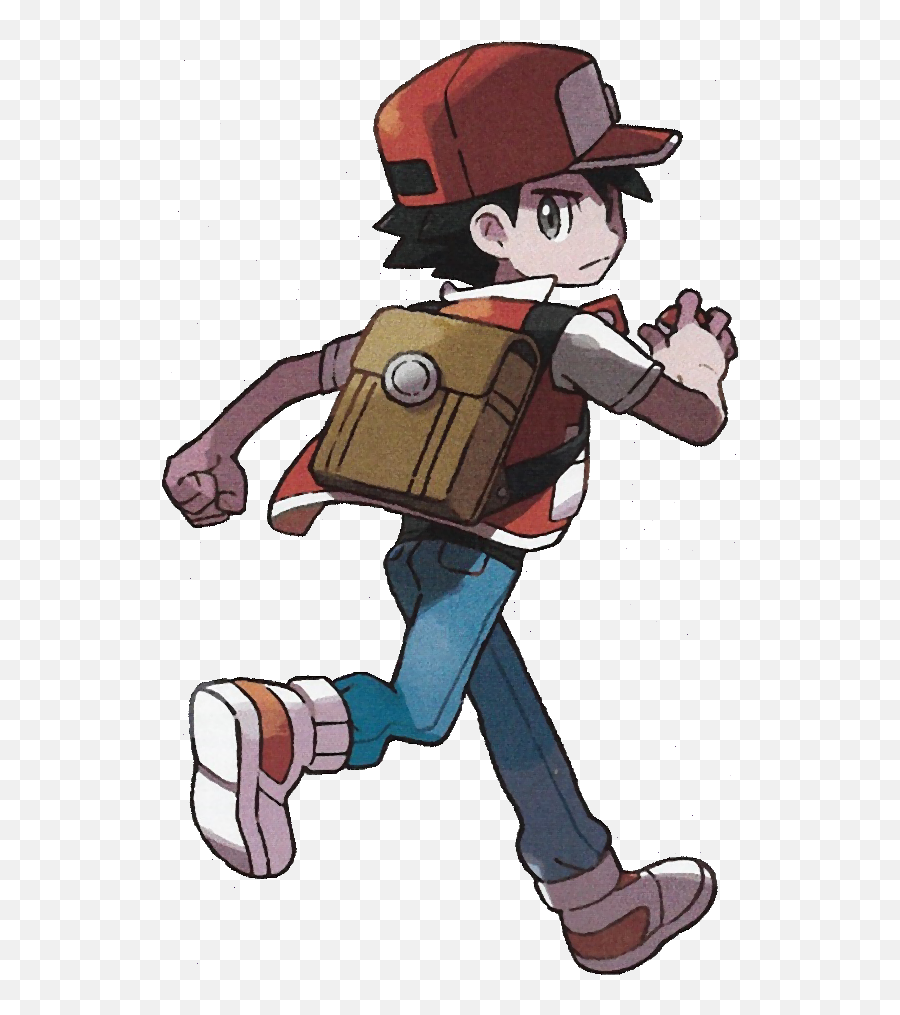 Red Game - Bulbapedia The Communitydriven Pokémon Pokemon Trainer Red Go Png,Ash Ketchum Png