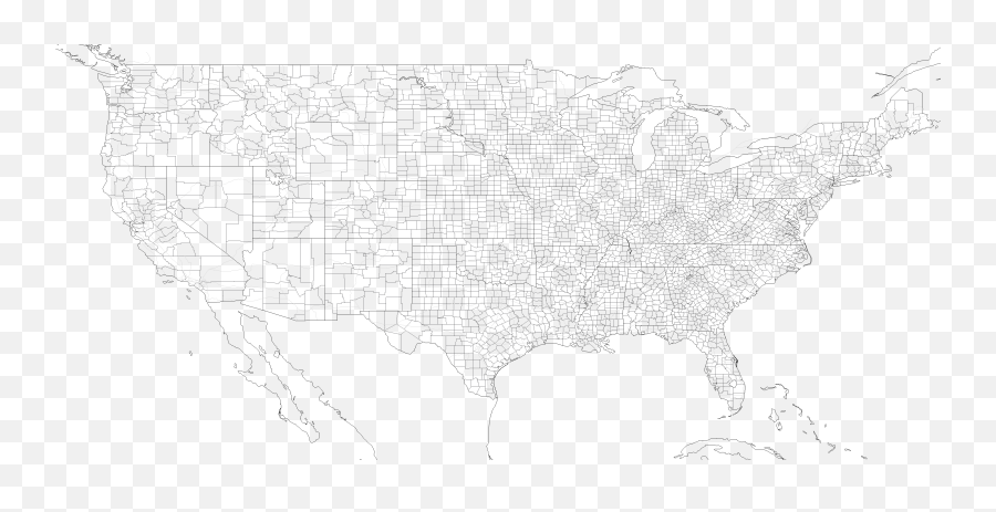 Map Usa United States America Png Image Line - Clip Art Library Map,Usa Map Png