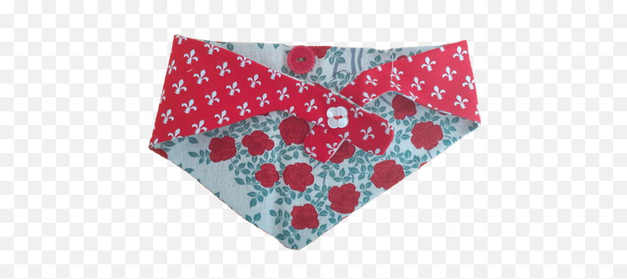 Fleur De Lis Red Background Bandana Rattieu0027s Emporium - Patchwork Png,Red Bandana Png