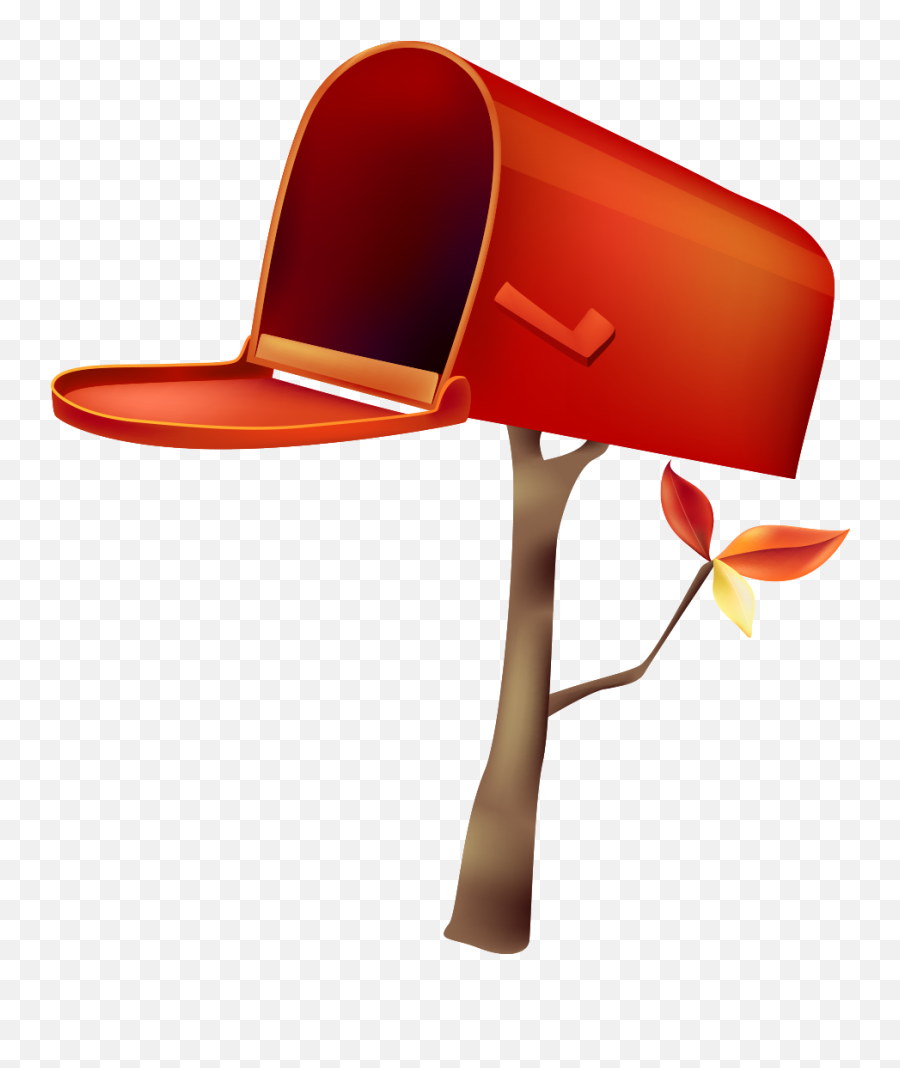 Letter Box Headgear Orange Png Image - Caixa De Correio Png,Mailbox Transparent