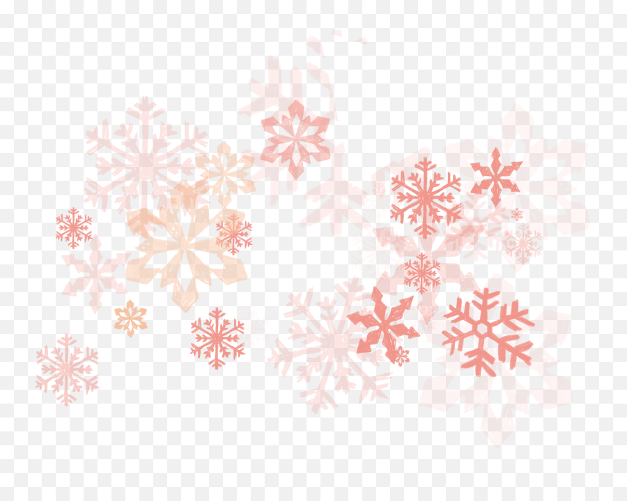 Ftestickers Winter Snow Sticker - Pink Snowflake Aesthetic Png,Snowflakes Transparent