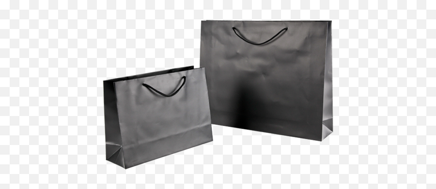 Download Hd Black Paper Bag Png - Black Paper Bag Transparent,Paper Bag Png