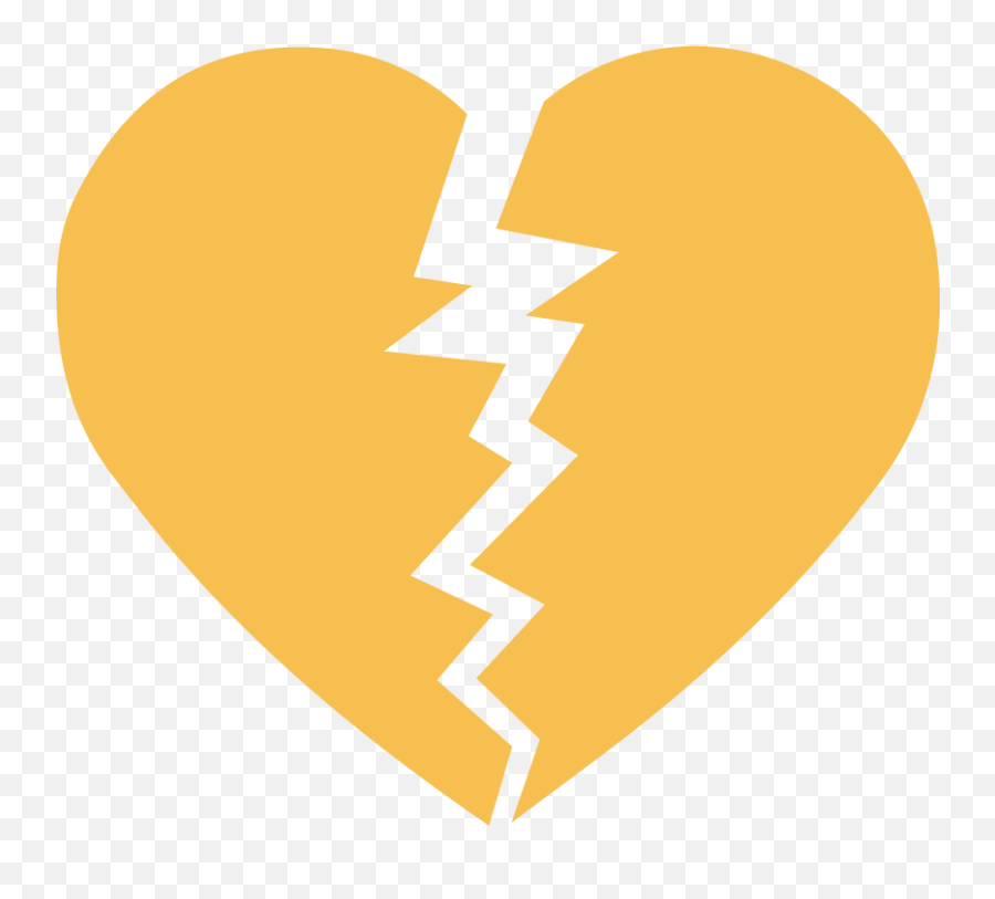 Moving Next Steps - Yellow Broken Heart Png,Yellow Heart Png