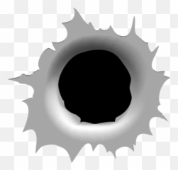 Download Hd Impact De Balle Png - Bullet Hole Vector Free Royalty Free Bullet Holes,Bullethole Png