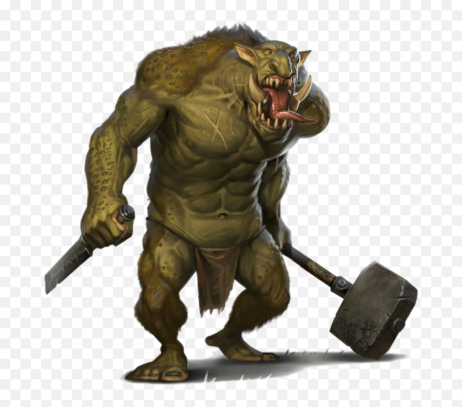 Download Troll Mythical Monster Minotaur Organism Creature - Troll Monster Png,Troll Png