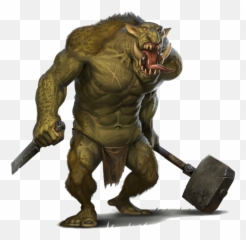 Download Troll Mythical Monster Minotaur Organism Creature - Troll Monster Png,Troll Png