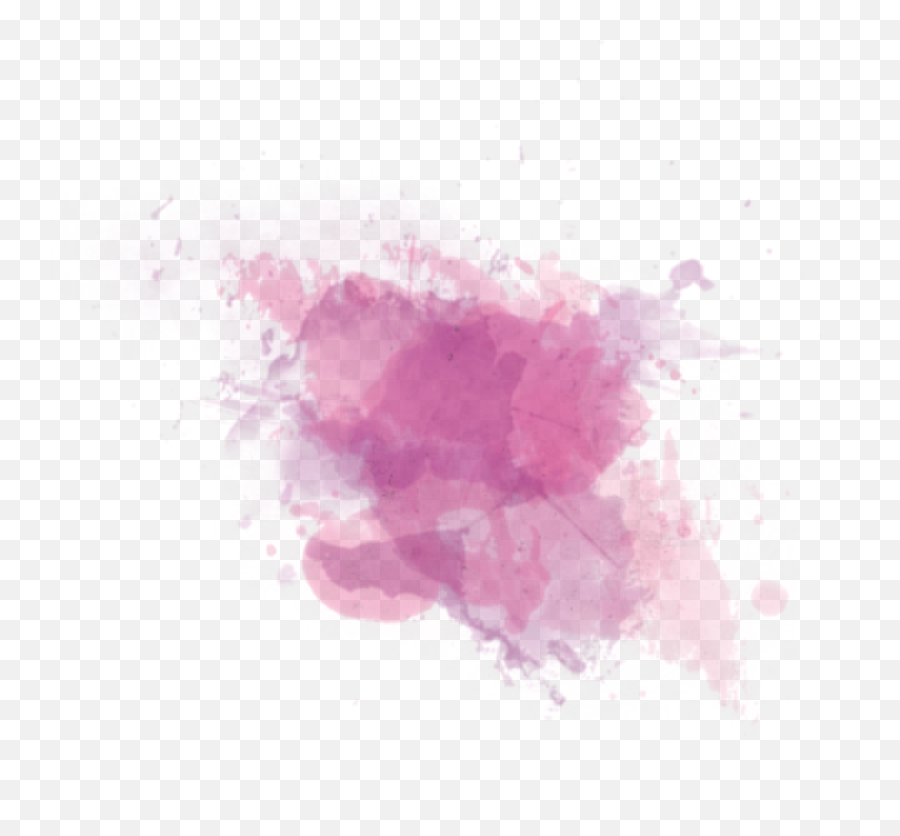 Ftestickers Paint Watercolor Splatter - Pastel Transparent Color Splash Png,Pink Watercolor Png