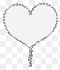 Metal Zipper Png Open - Transparent