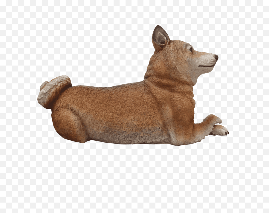 Shiba Inu Lying Life Size Resin Dog - Companion Dog Png,Shiba Inu Png