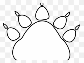 Download White Tiger Clipart Paw - Paw Png,Tiger Paw Png