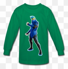 Ninja Fortnite Kids Long Sleeve Video Png