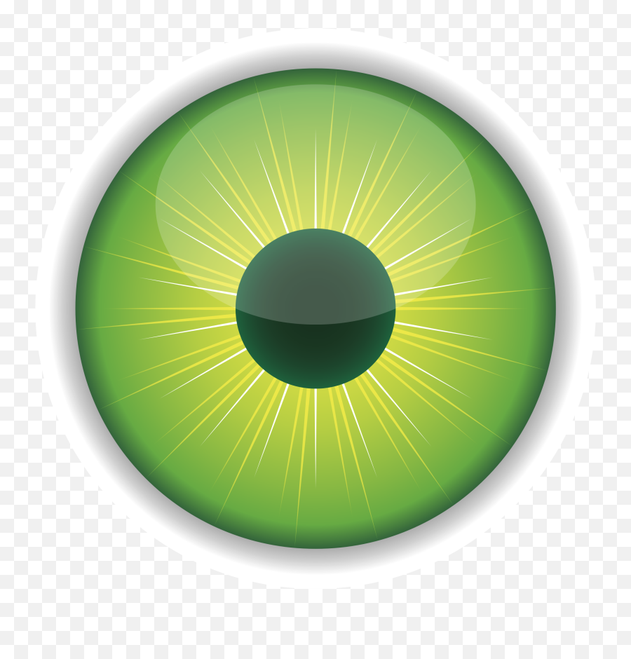Green Eye Png 1 Image - Eyeball Eye Iris Pupil Purple Human,Googly Eyes Transparent Background