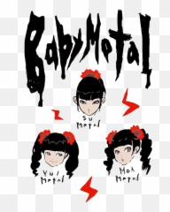 Baby Metal Beach Sheet - Japanese Idol Png,Babymetal Logo