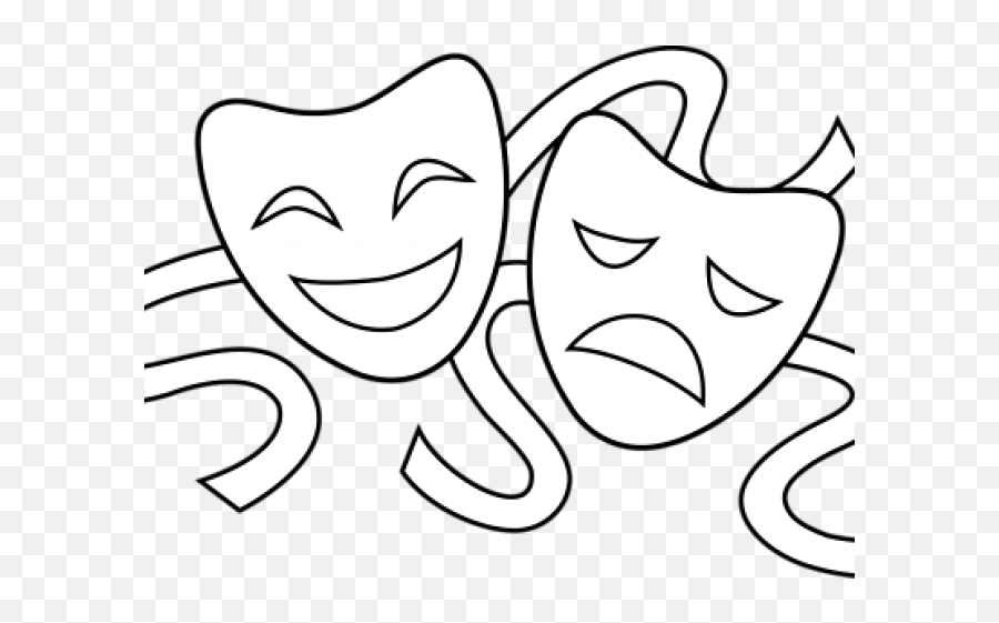 Download Masks Free Clip - Theater Drawing Png,Theatre Masks Png