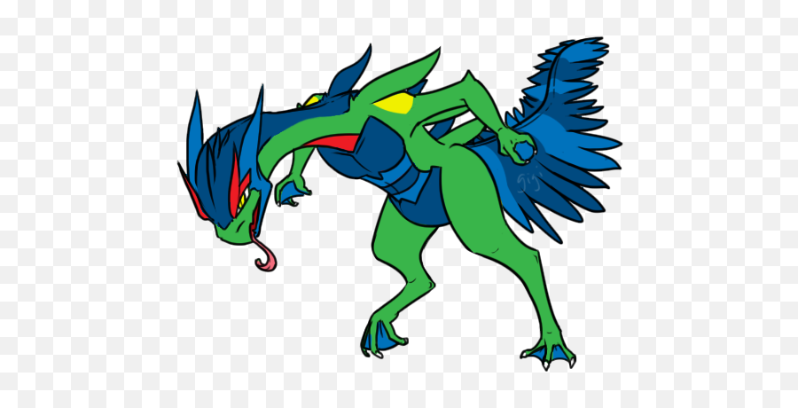 Download Fusion Merp - Mythical Creature Png,Sceptile Png