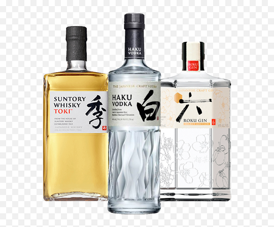 Japanese Craft Spirits - Suntory Haku Vodka Png,Beam Suntory Logo