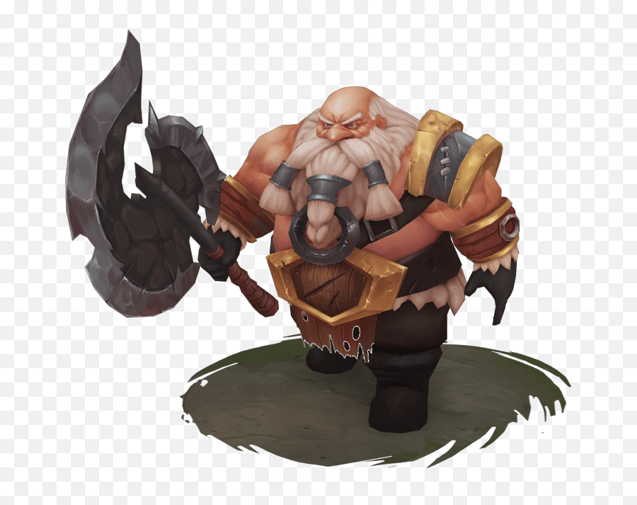 Download Hand Painted Battle Dwarf With - Low Poly 3d Game Character Png,Paint 3d Transparent