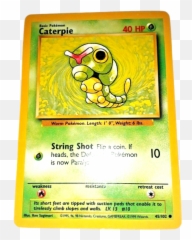 Caterpie 45102 - Pokemon Card Png,Caterpie Png