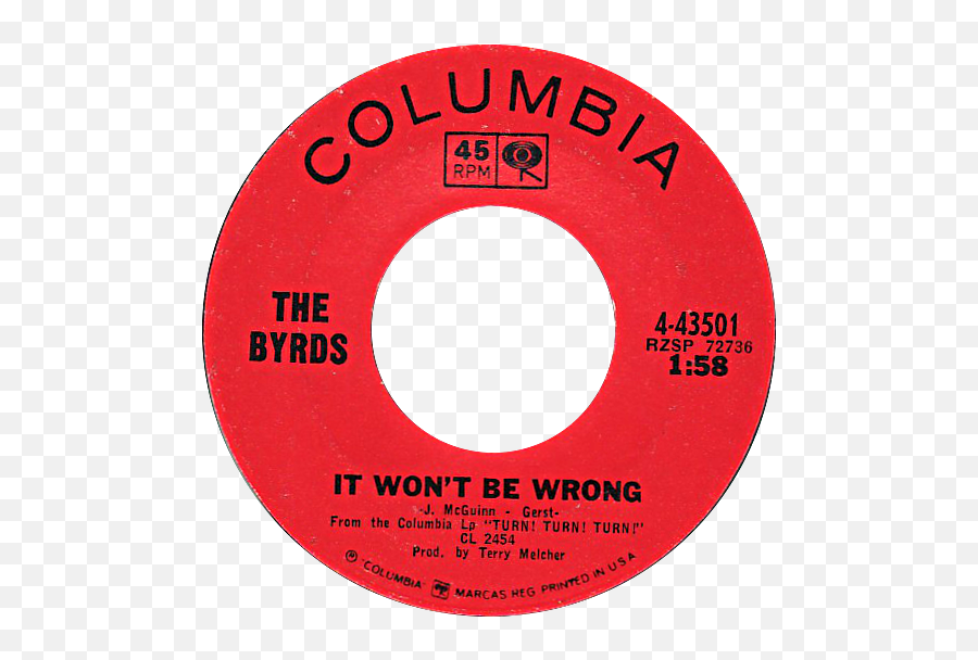 Fileit Wonu0027t Be Wrong By The Byrds Us Vinyl B - Sidepng Chesham,Wrong Png